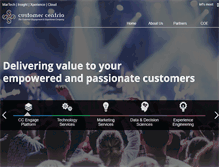 Tablet Screenshot of customercentria.com